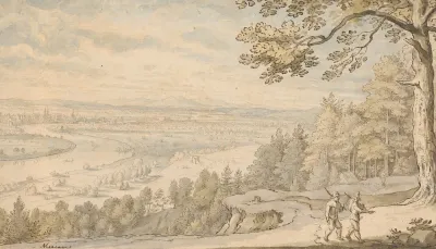 View Of Basle From Grenzacherhorn