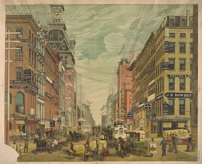 View Of Broadway New York City