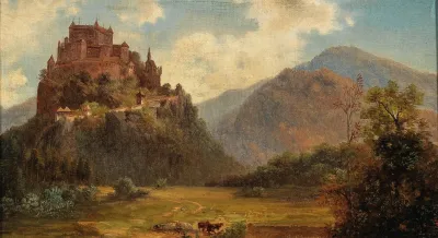 View Of Burg Hochosterwitz Carinthia