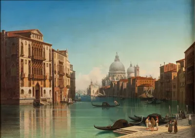 View Of Canal Grande In Venice