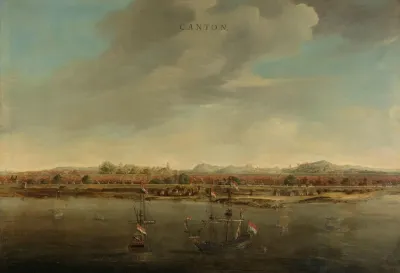 View Of Canton In China