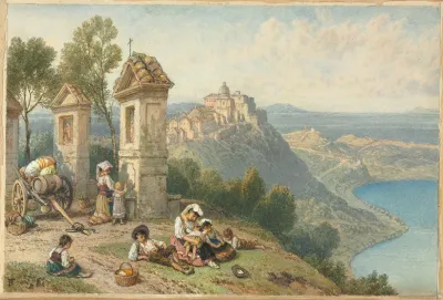 View Of Castel Gandolfo