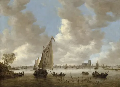 View Of Dordrecht From The North