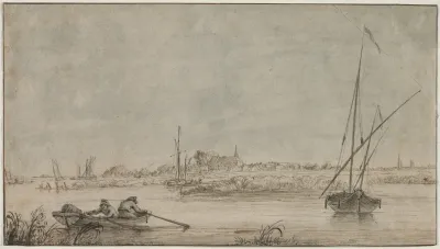 View Of Dordrecht From The River