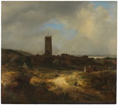 View Of Egmond Aan Zee