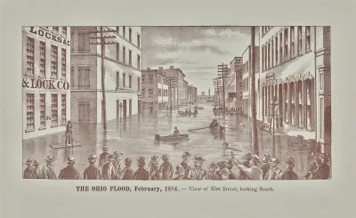 View Of Elm Street Looking South
