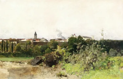 View Of Enns On The Danube