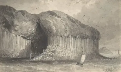 View Of Fingals Cave