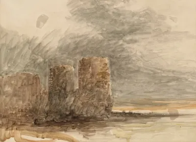 View Of Flint Castle