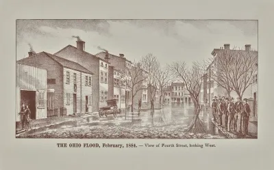 View Of Fourth Street Looking West
