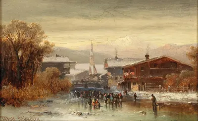View Of Hardt On Lake Constance