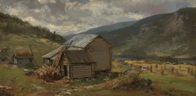 View Of Hjelle In Valdres 2