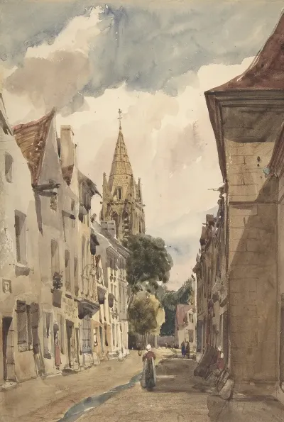 View Of Issy A Street In Issy Les Moulineaux Seine