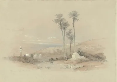 View Of Jenin Ancient Jezreel