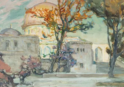 View Of Jerusalen Study
