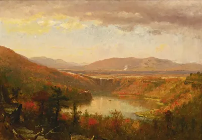 View Of Kaaterskill Falls