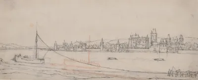View Of Lahnstein On The River Rhine