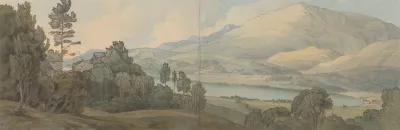 View Of Lake Coniston Lancashire