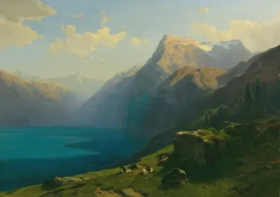 View Of Lake Lucerne From Seelisberg