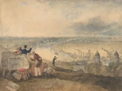 View Of London From Greenwich