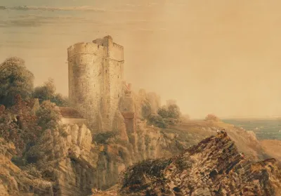 View Of Lympne Castle Kent
