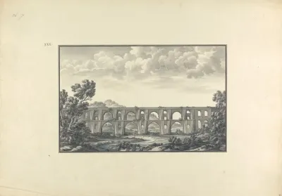 View Of Maglova Aqueduct