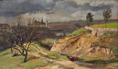 View Of Meissen Study