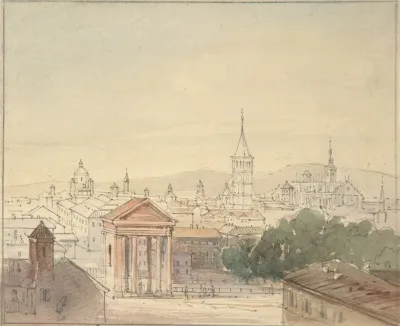 View Of Milan