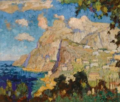 View Of Monte Solaro Capri
