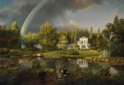 View Of Morysinek In Wilanow