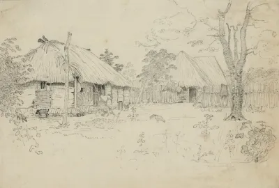 View Of Negro Village 2