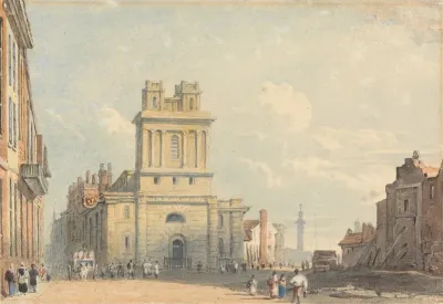 View Of New Street Near London Bridge