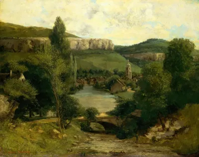 View Of Ornans