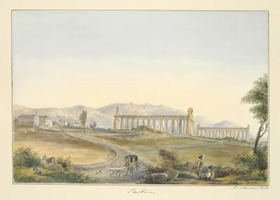 View Of Paestum