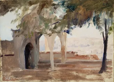 View Of Pera From Istanbul From The Journey To Constantinople