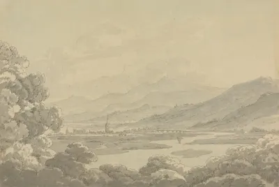 View Of Perth From Moncrieffe Hill