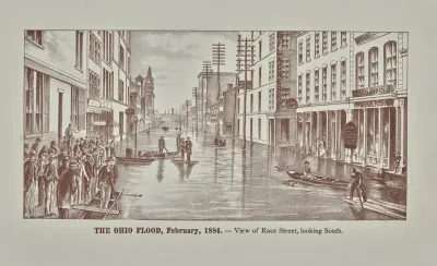 View Of Race Street Looking South