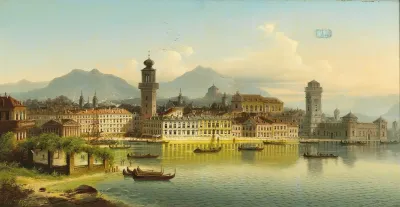 View Of Riva On Lake Garda