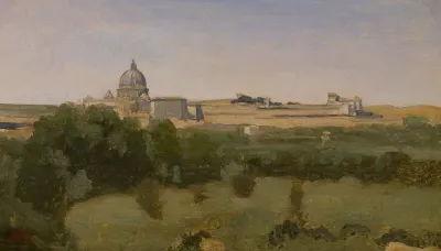 View Of Rome From Monte Pincio