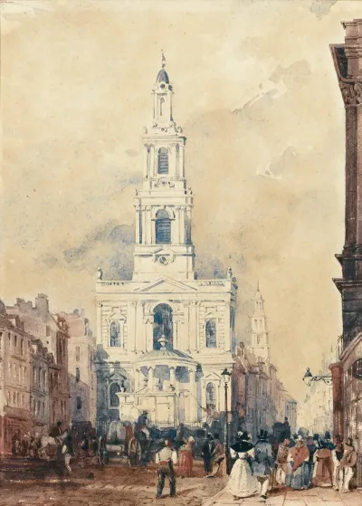 View Of Saint Marys Church London