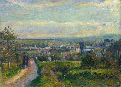 View Of Saint Ouen Laumone