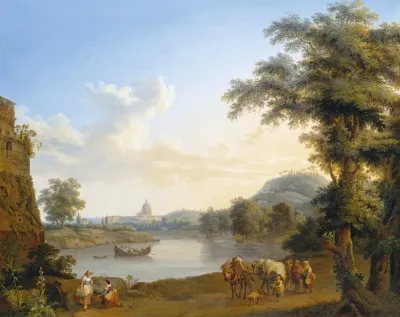 View Of Saint Peters In Rome