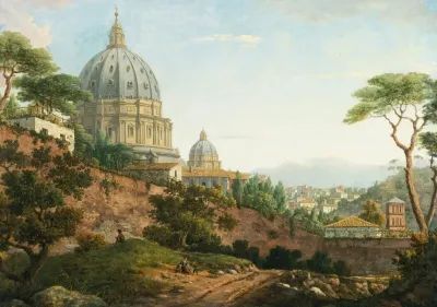 View Of Saint Peters Rome