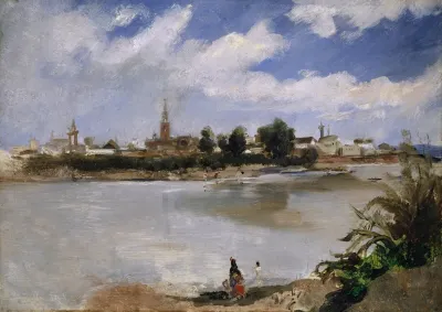 View Of Seville Across The Guadalquivir