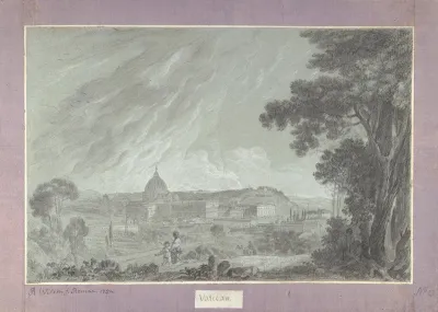 View Of St Peters And The Vatican From The Janiculum