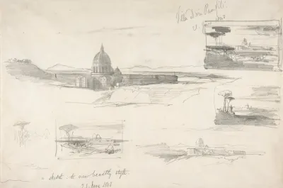 View Of St Peters Rome 2