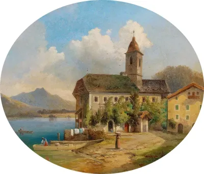 View Of St Wolfgang