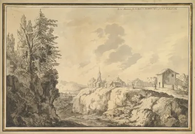 View Of Svenarum In The Province Of Smaland Sweden