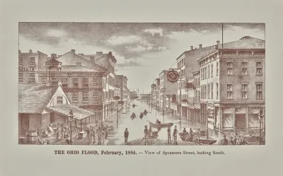 View Of Sycamore Street Looking South