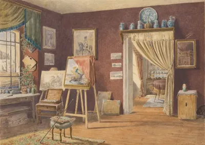 View Of The Artists Atelier